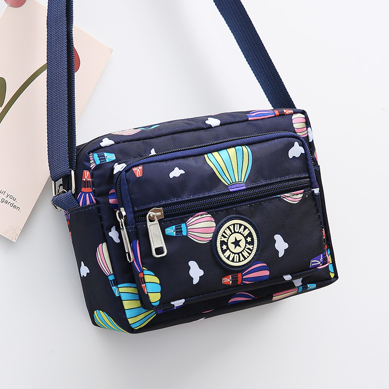 Best-selling printed fabric bags, women's bags, casual and versatile crossbody bags, large-capacity and durable mom bags, stall bags wholesale Specification image