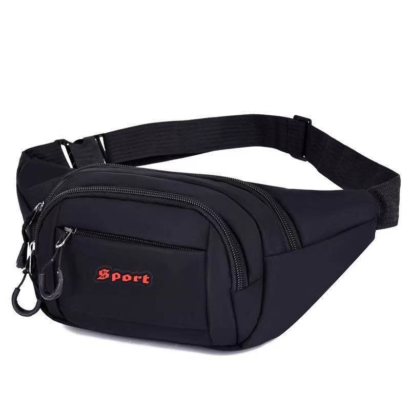New multi-functional sports waist and chest bag, large-capacity men's and women's cashier and money collection business bag, waterproof outdoor mobile phone case details Picture
