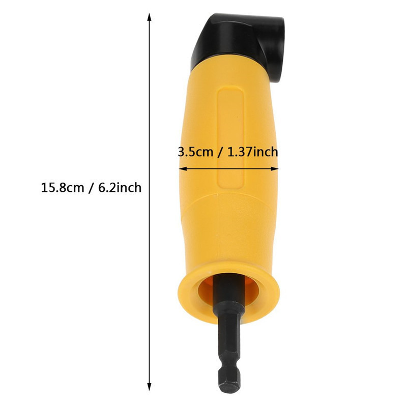 Screwdriver, turning screwdriver, electric drill, 90-degree turning, electric turning Angle, universal right-angle sleeve, extension rod Specification image