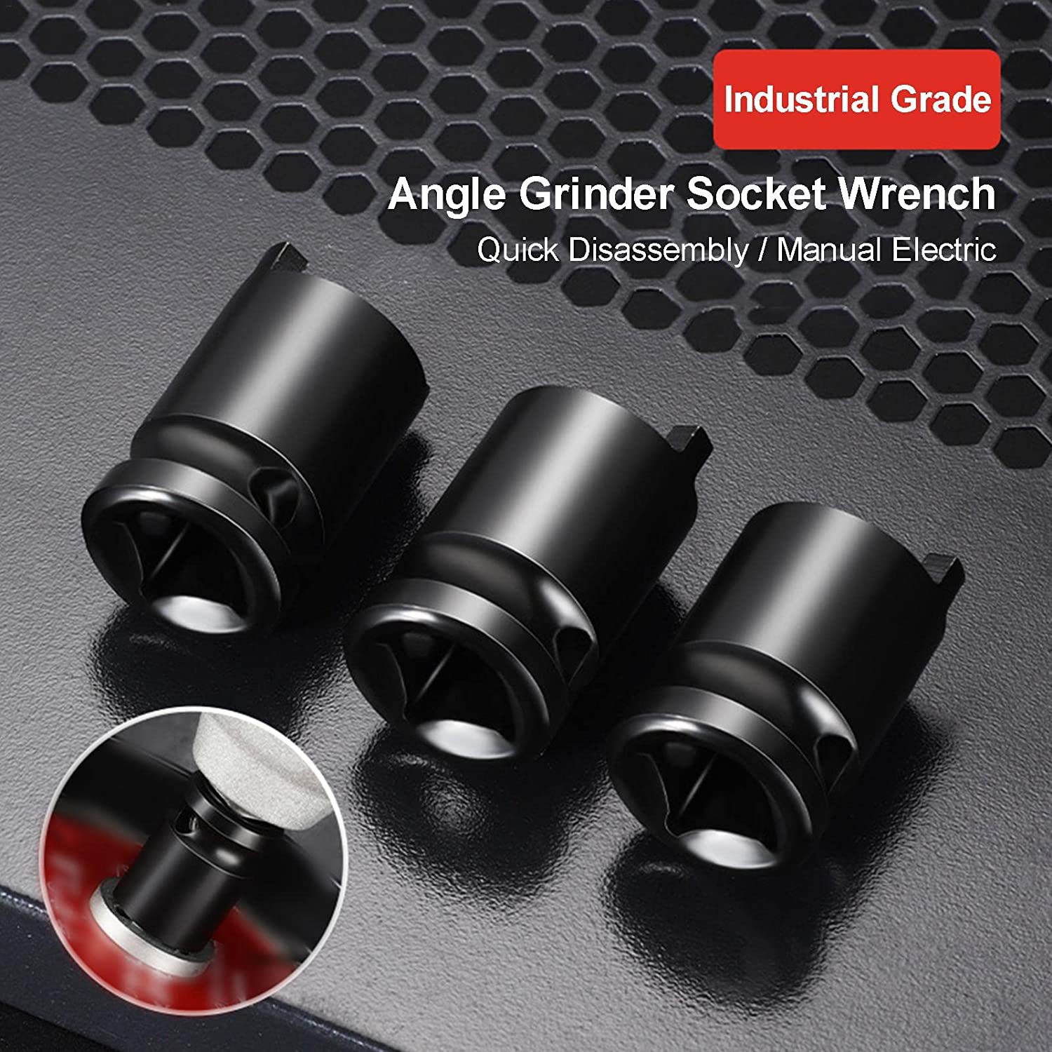 Angle grinder socket wrench, grinding machine parts disassembly wrench, electric wrench, disassembly Angle grinder pressure plate parts details Picture