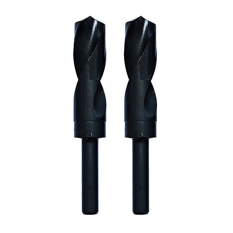 1/2 equal-shank twist drill bit, small-shank drill bit, high-speed steel, stainless steel drill bit, steel plate metal drill bit, 13-30MM details Picture