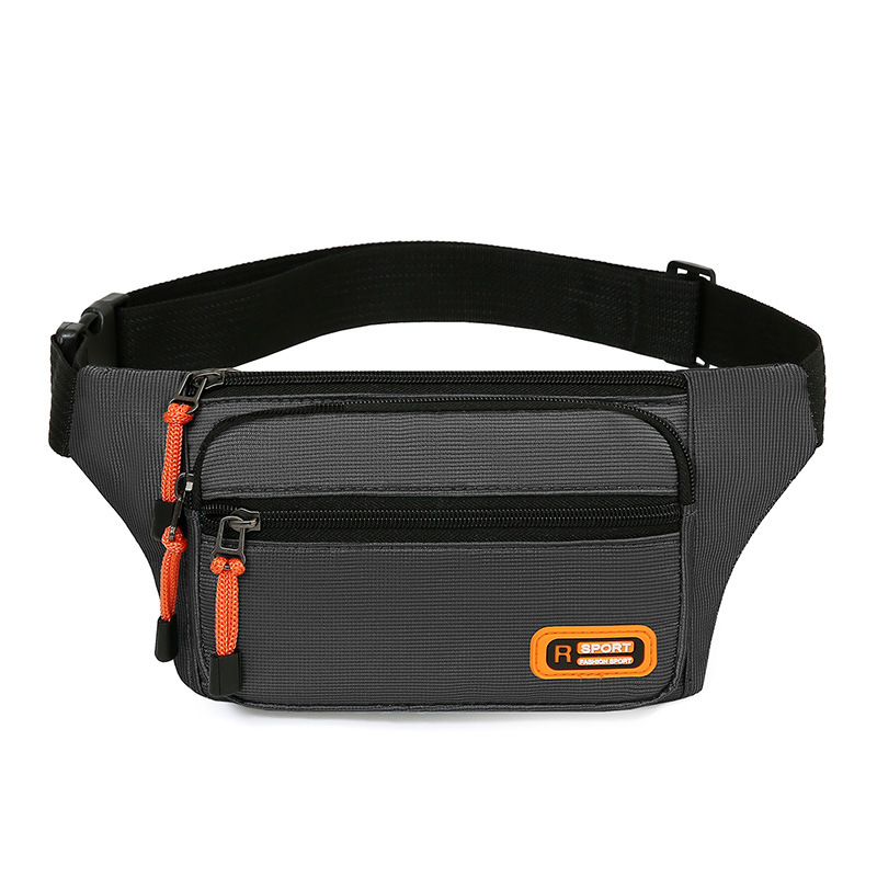 Factory wholesale waterproof waist bags, multi-functional wear-resistant chest bags, outdoor travel mobile phone loose change storage bags undefined