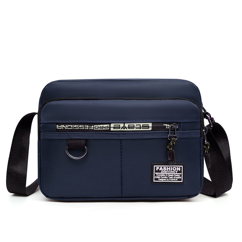 New nylon mom bag, Oxford cloth women's bag, canvas bag, large-capacity single-shoulder crossbody bag for middle-aged and elderly people, street stall bag undefined