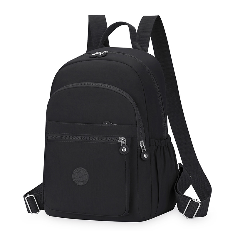 Wholesale of cross-border water-washed fabric backpacks, retro and simple backpacks, large-capacity casual travel bags, and foreign trade school bags undefined