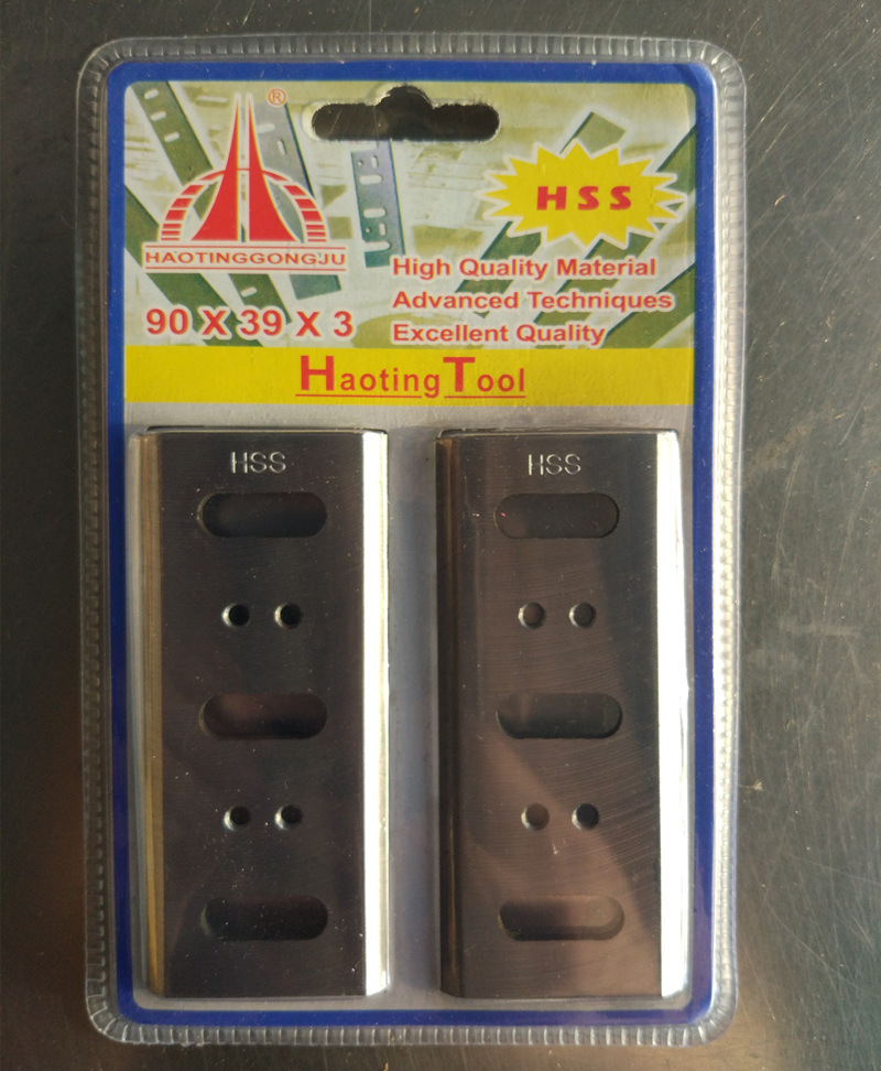 Electric planer blade 82, woodworking planer blade 82E, portable electric planer blade 90E high-speed steel details Picture