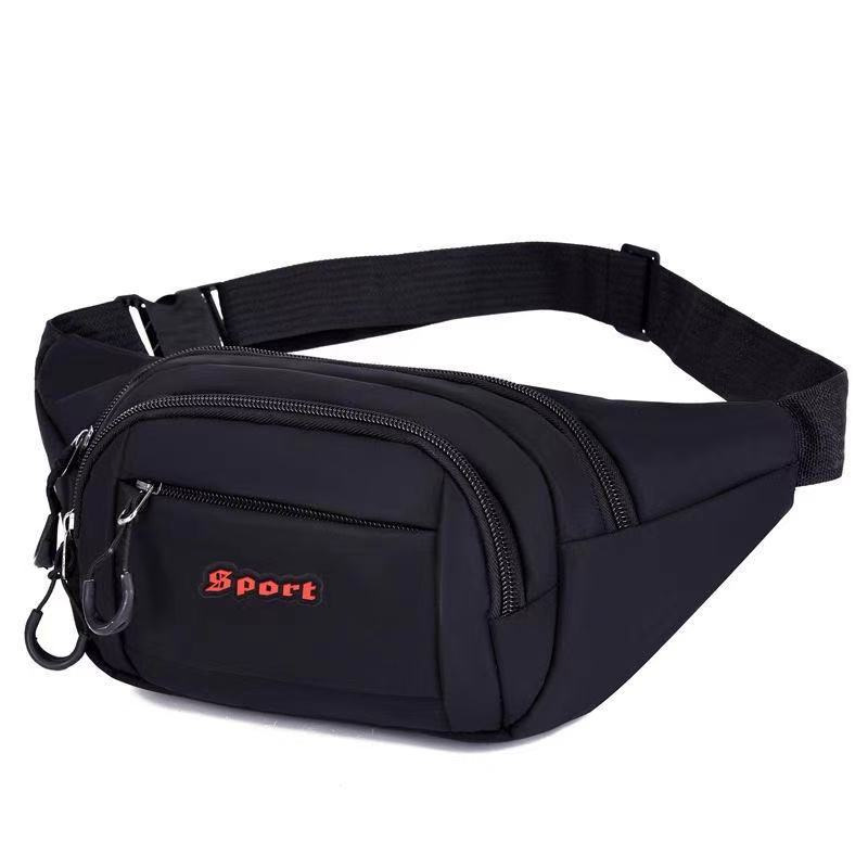 New multi-functional sports waist and chest bag, large-capacity men's and women's cashier and money collection business bag, waterproof outdoor mobile phone case undefined