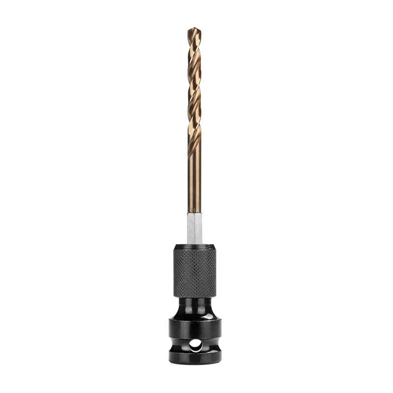 Electric wrench drill bit, electric wrench twist drill, air cannon conversion head, stainless steel iron plate, wood plate, plastic drilling drill bit Item Picture