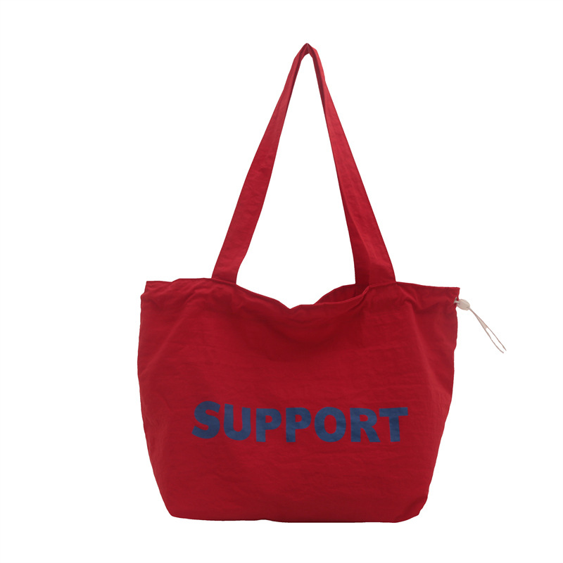 Осенью 2024 года 2024 года новый канатный брезентовый пакет с моноплечковой печатью отправляется на работу Item Picture