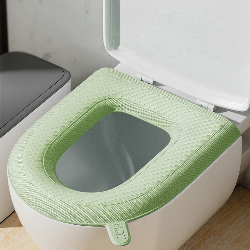High-expansion EVA waterproof toilet seat cushion, household washable toilet seat cover, suitable for all seasons in the bathroom