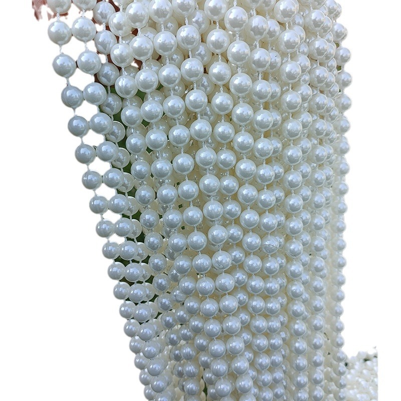 婚庆珍珠串ABS珍珠线帘珠链条diy婚礼现场装饰珍珠帘场景布置材料 Item Picture