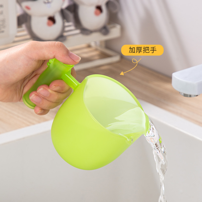 【CL】25Q4#6130 Miaozhu Two-Color Children's Cup (340ml) Red + Green + Blue + Purple Mixed details Picture