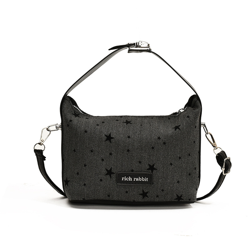 A trendy and versatile pea bag for women, a new Korean style fashionable color-blocking bow single-shoulder bag for commuting crossbody undefined