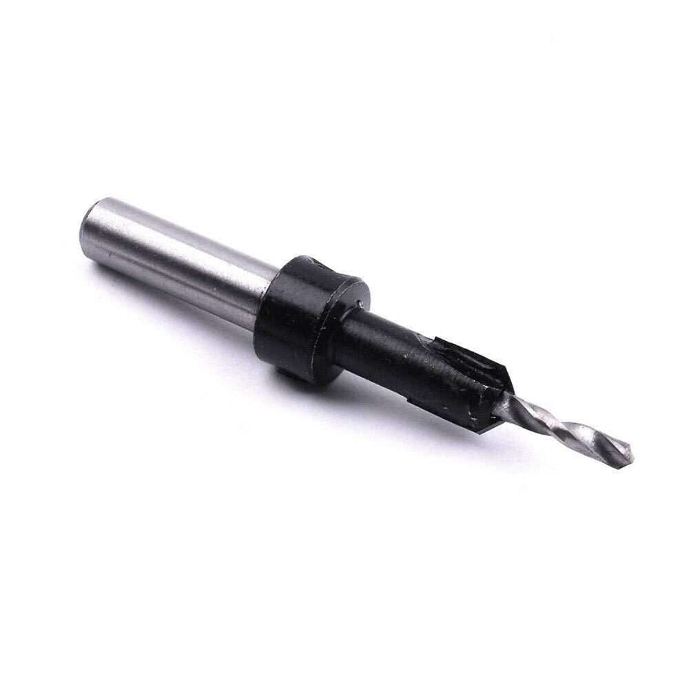 Anrui Tools Woodworking hole opener, countersunk head, countersunk drill bit, alloy salad drill, screw step drill, conical hole Specification image