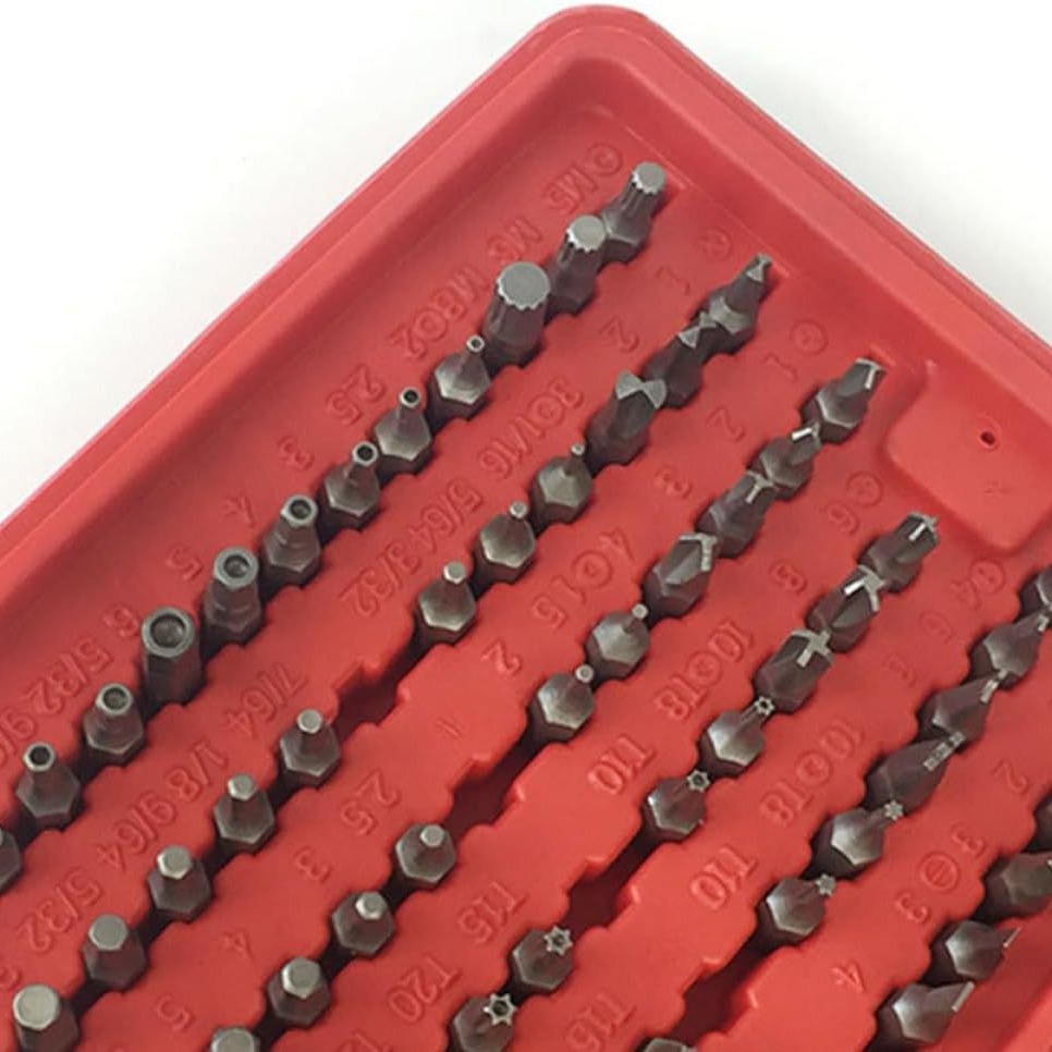 Screw screwdriver bit set, household screwdriver bit set, cross and straight plum blossom screwdriver bit set, tool set screwdriver bit Application Scenario