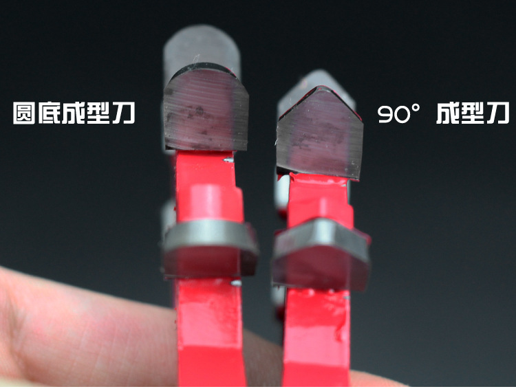 铝塑板专用切割片铝塑板成型刀VU型折边刀圆底刀开槽锯片 details Picture