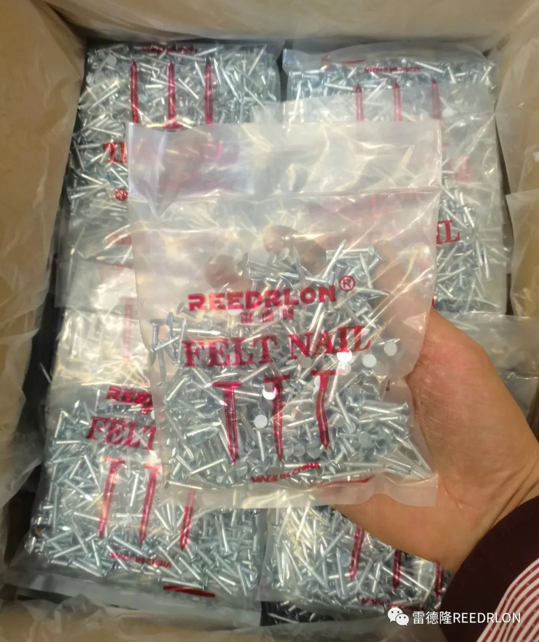 Оцинкованный линолеум с 400g/ мешок/гальванизид NAIL/CELLING NAIL 400G/BAG pic 6