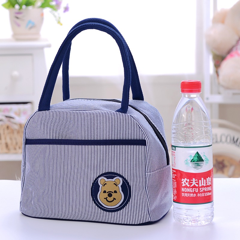 Wholesale lunch box bags, handbags, work lunch bags, lunch box bags, mom canvas bags, lunch box bags, mom and girl bags Specification image