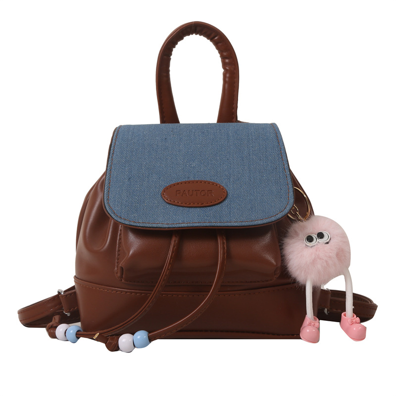 Fashionable and simple casual bag 2023 autumn/winter women's commuting quality backpack, stylish women's commuting crossbody bag undefined