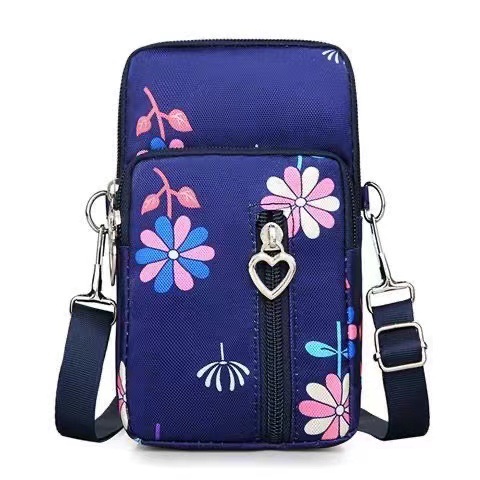 Oxford Cloth mobile phone bag, mini square bag for women, fashionable and versatile, single-shoulder crossbody bag, coin purse, direct supply from the manufacturer undefined