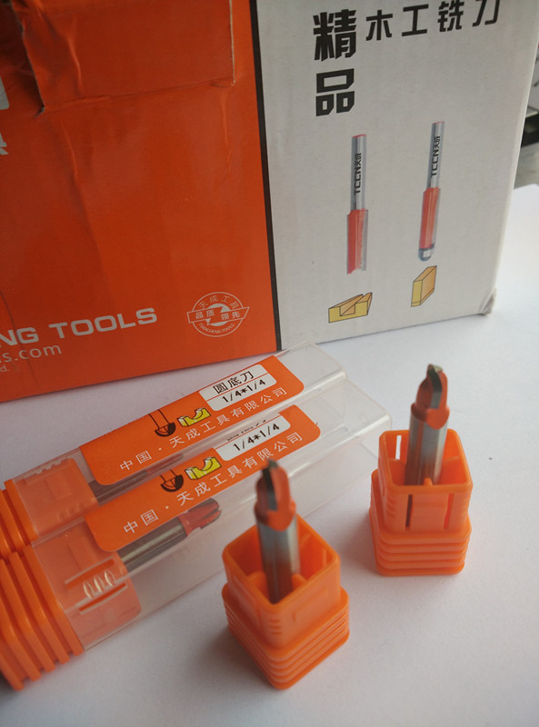 Tiancheng industrial-grade round bottom cutter, woodworking tools, industrial-grade milling cutter, double-edge milling cutter series, premium grade full image