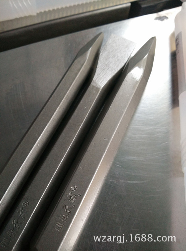 Tiancheng brand hexagonal square handle pointed flat chisel, electric hammer, electric pickaxe, chisel drill, cement slotting drill bit pointed flat chisel 0810 Specification image