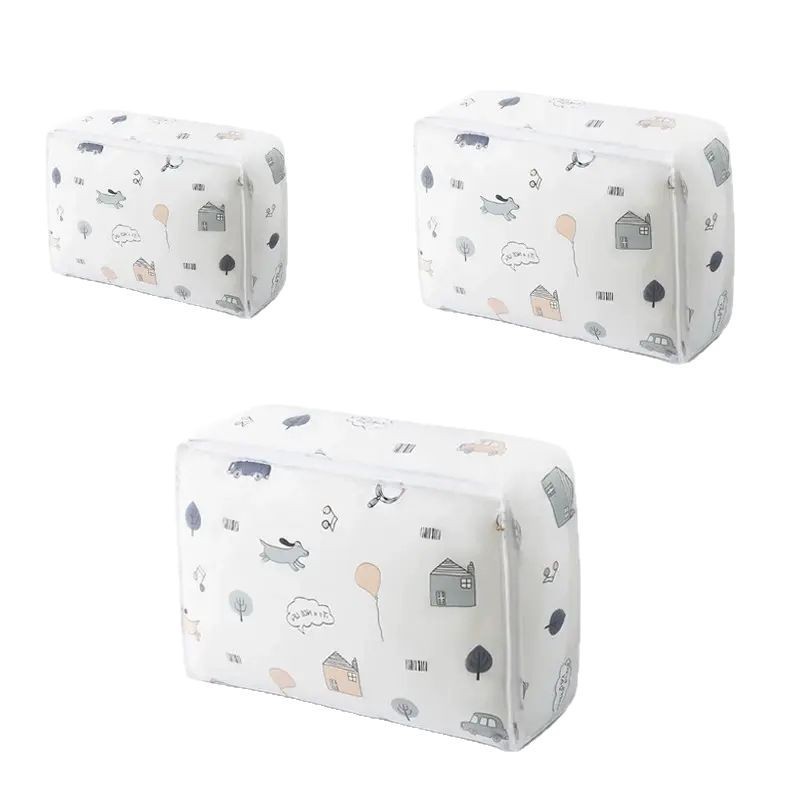New thickened waterproof clothes, cotton quilts, dust-proof bags, moving and travel bags Item Picture