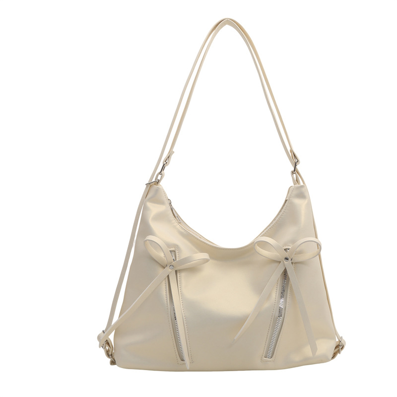Korean large-capacity tote bag for women 2024 new style, fashionable, individual, simple and casual single-shoulder backpack, underarm bag undefined