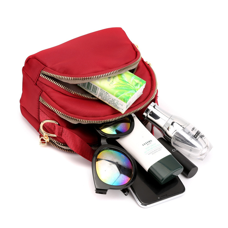 Bag Girl 2022 New fashionable Korean-style women's bags, canvas bags, women's shoulder bags, loose change phone bags, hand-held small bags Item Picture
