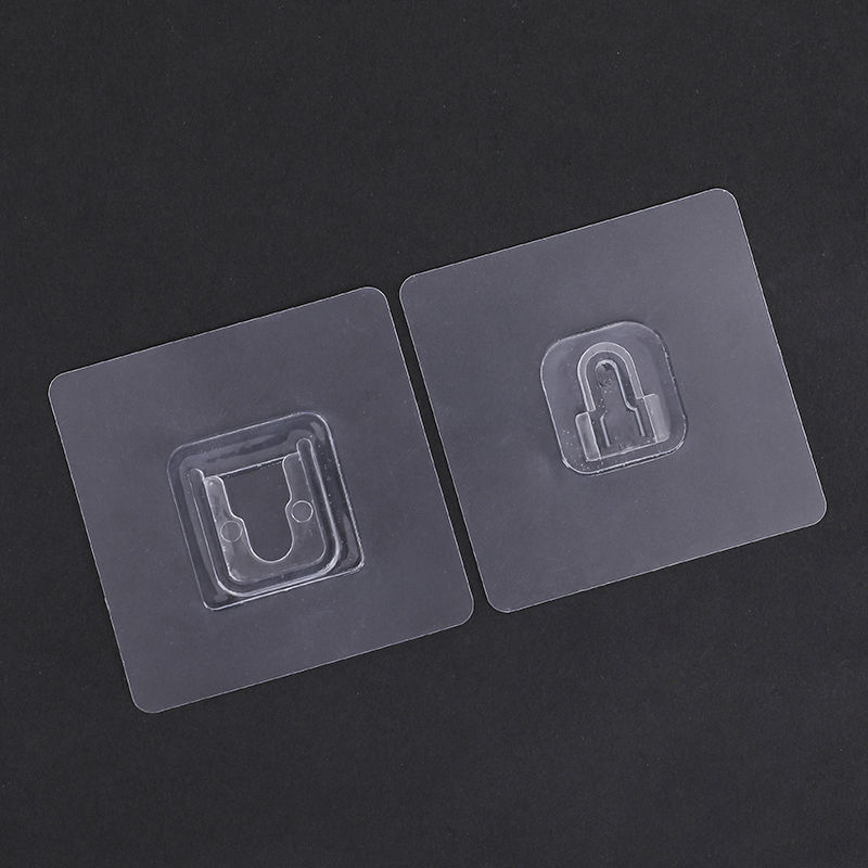 Acrylic mother-and-child buckle, strong seamless adhesive, no need for drilling, multi-functional household power strip fixing hook undefined