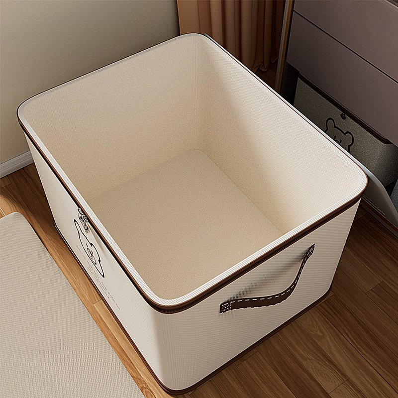 XH Lockable storage box, thickened clothes and quilts, large-capacity organizing box, foldable password box, a privacy storage wonder Application Scenario