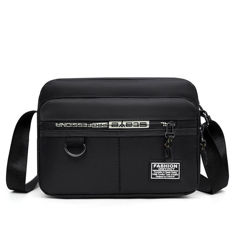 New nylon mom bag, Oxford cloth women's bag, canvas bag, large-capacity single-shoulder crossbody bag for middle-aged and elderly people, street stall bag undefined