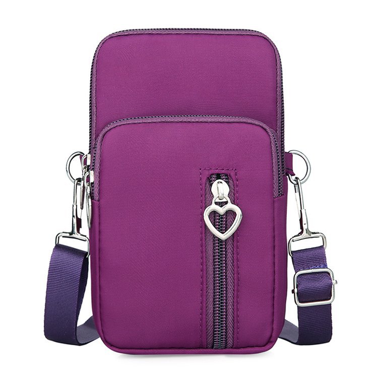 Oxford Cloth mobile phone bag, mini square bag for women, fashionable and versatile, single-shoulder crossbody bag, coin purse, direct supply from the manufacturer undefined
