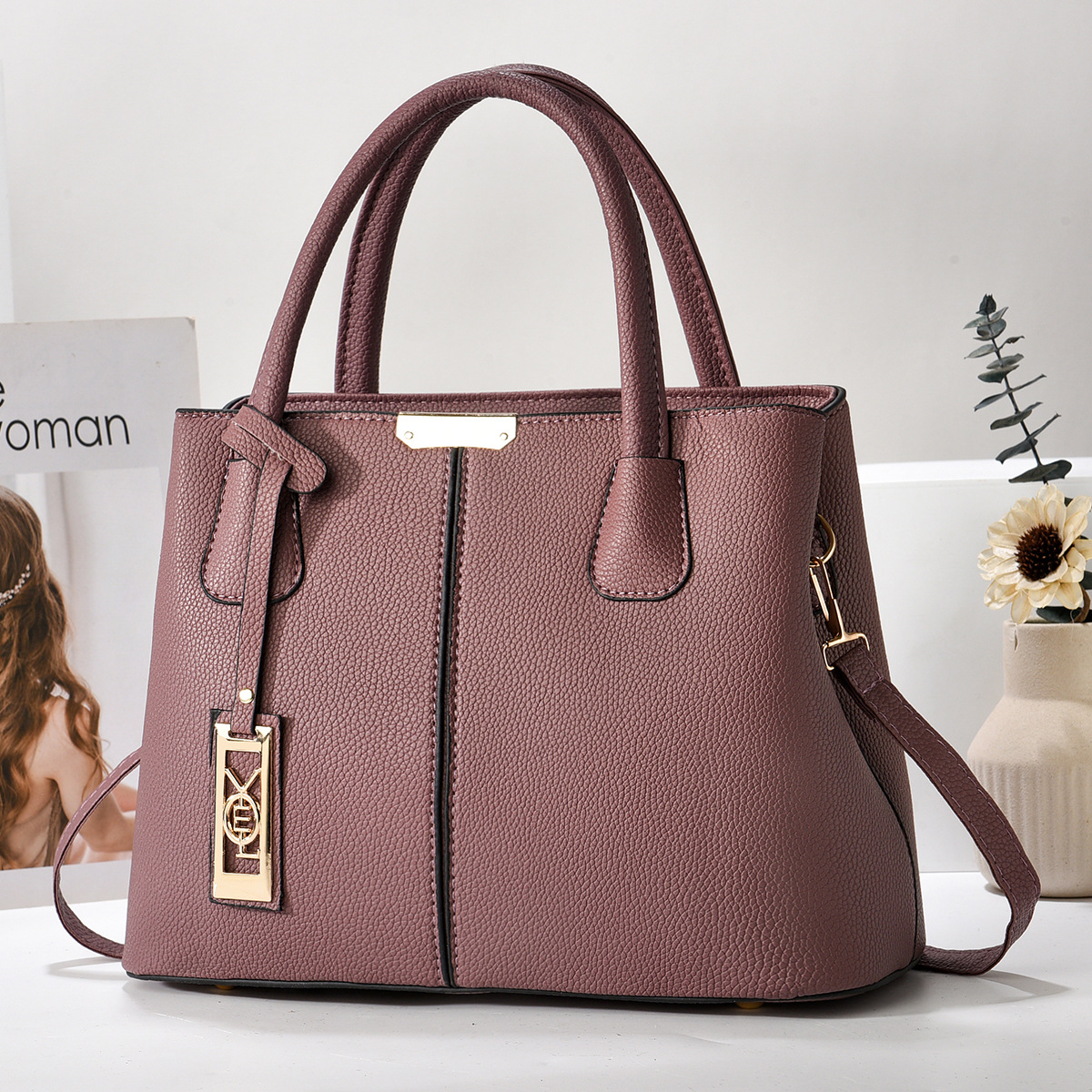 New hand-held women's versatile summer large bag, single-shoulder women's fashionable crossbody bag, bestseller, foreign trade 2025 manufacturer's bestseller undefined