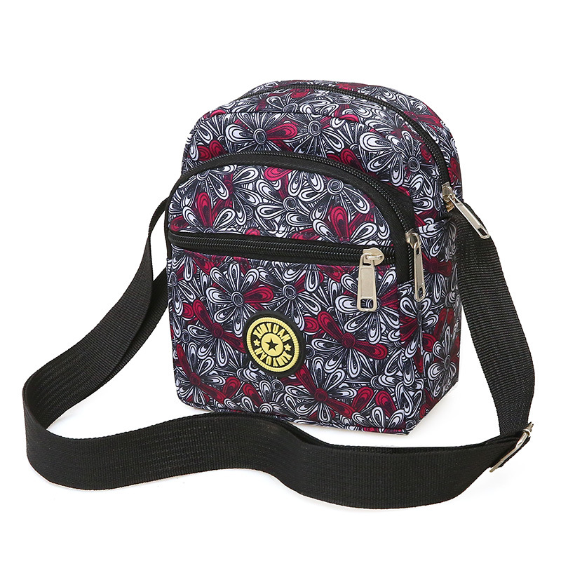 Best-selling printed fabric bags, women's bags, casual and versatile crossbody bags, large-capacity and durable mom bags, stall bags wholesale undefined