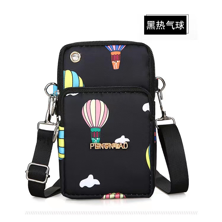 Oxford Cloth mobile phone bag, mini square bag for women, fashionable and versatile, single-shoulder crossbody bag, coin purse, direct supply from the manufacturer undefined