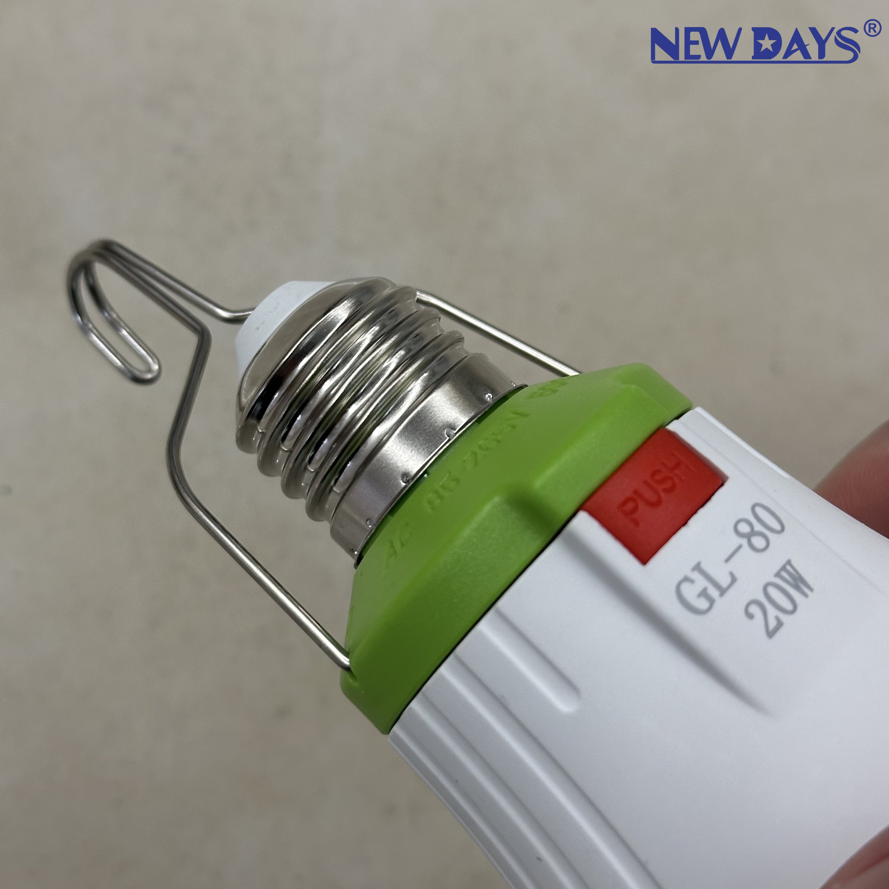 NEWDAYS brand cross-border new led floodlight eye-protecting camping lamp, USB charging emergency light lighting lamp, long-lasting high-brightness waterproof hanging light night market lamp Application Scenario