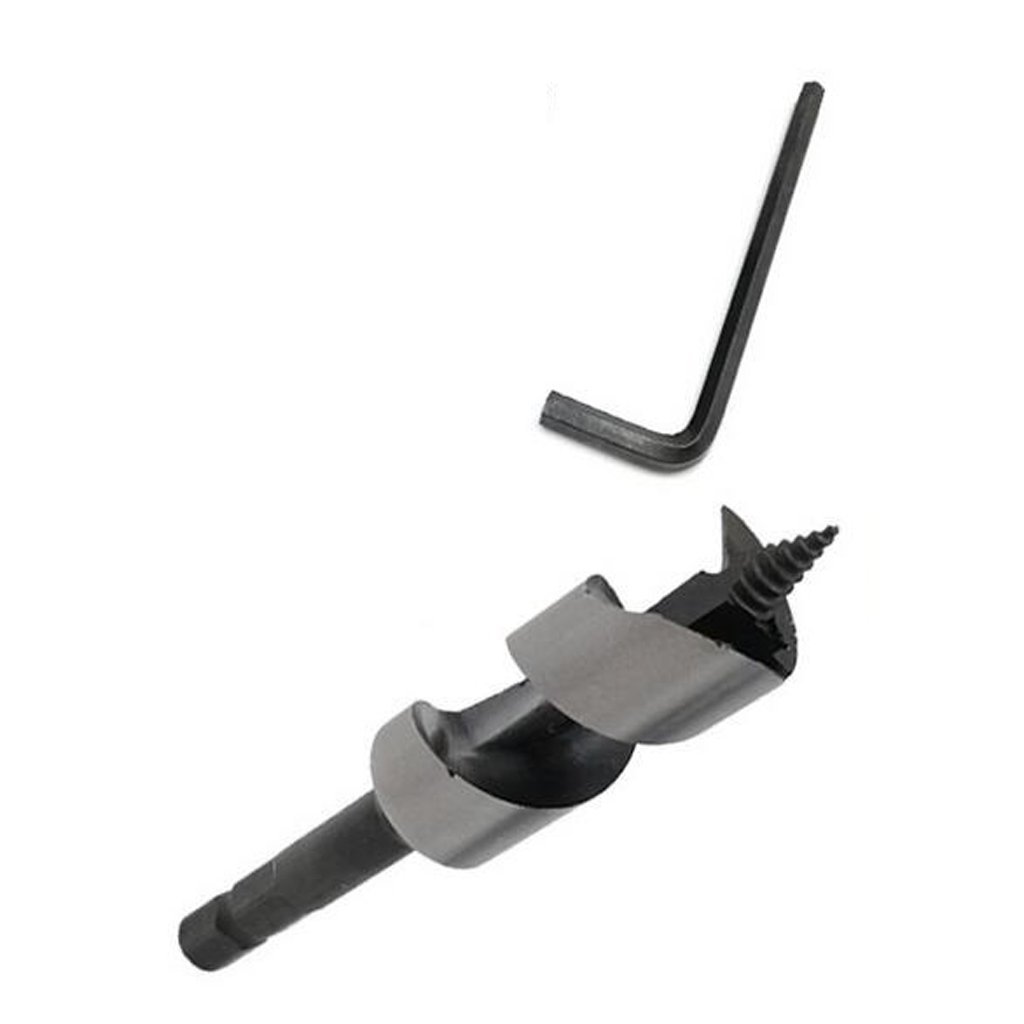 Spherical door lock hole opener, hole reamer, woodworking drill bit, self-drilling, door handle hole opener 22mm, 54mm details Picture