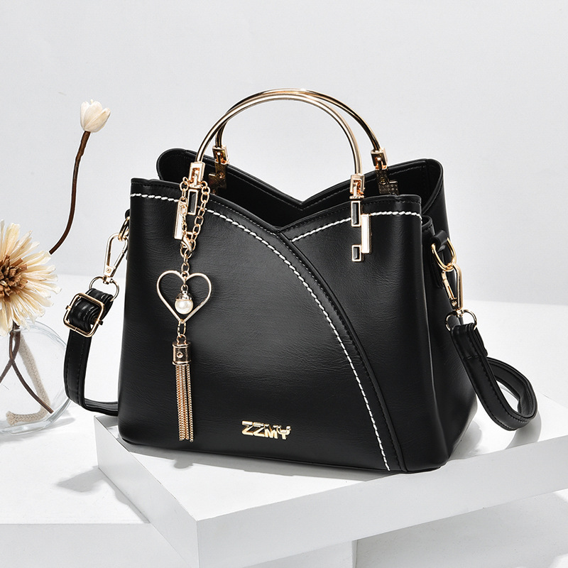 New stylish women's bag for autumn and winter, Korean-style trendy single-shoulder crossbody bag, versatile and fashionable for ladies, large handbag for ladies undefined