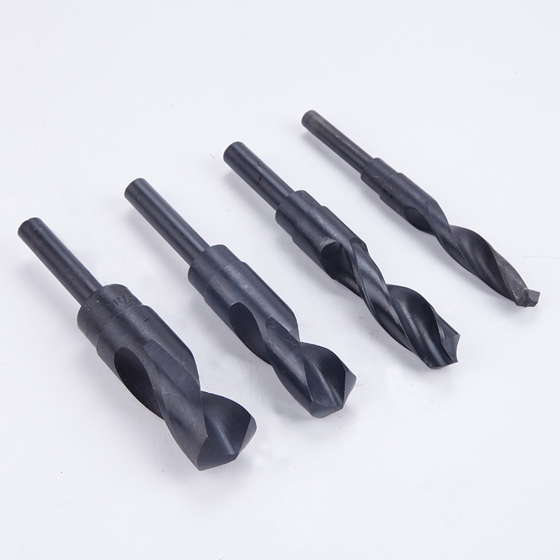 1/2 equal-shank twist drill bit, small-shank drill bit, high-speed steel, stainless steel drill bit, steel plate metal drill bit, 13-30MM Specification image