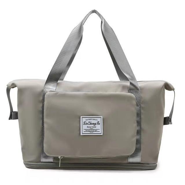 Folding travel bags, large-capacity dry-wet separation sports bags, yoga fitness bags, short-distance travel lightweight luggage bags undefined