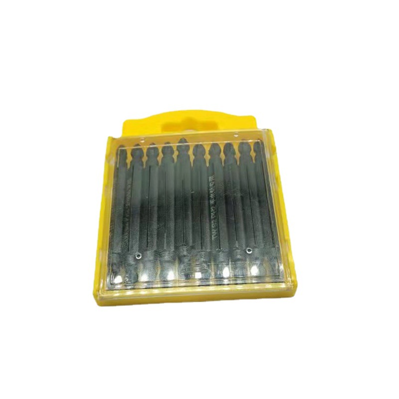 Special double-head cross-head screwdriver for electric drills, electric S2 alloy steel strong magnetic high hardness magnetic anti-slip small screwdriver Application Scenario