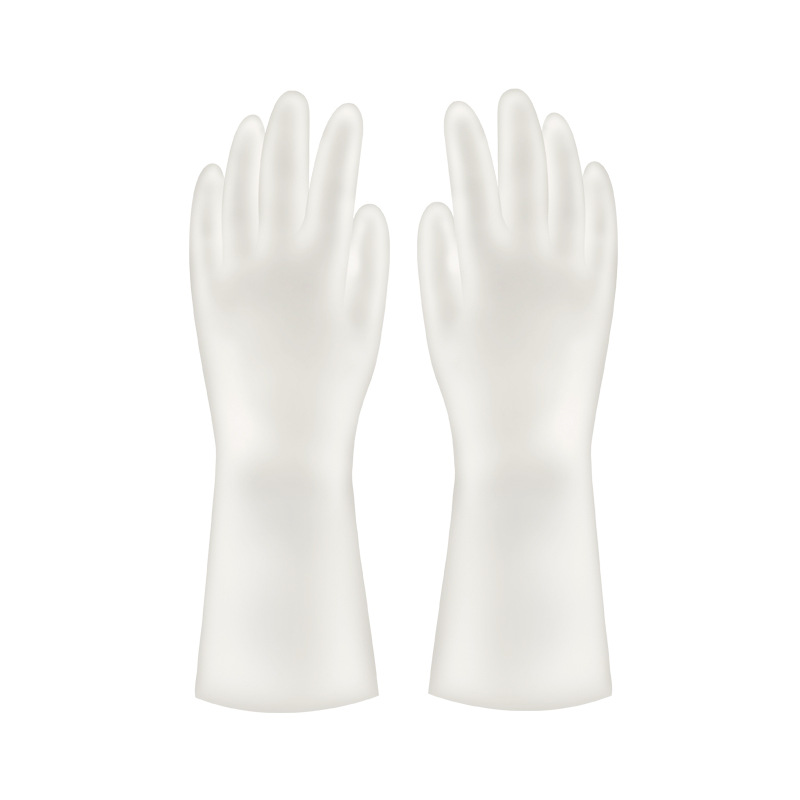 Laundry and dishwashing gloves for women, kitchen, household chores. Rubber waterproof, durable, clean, thick, wear-resistant, anti-slip and hygienic undefined