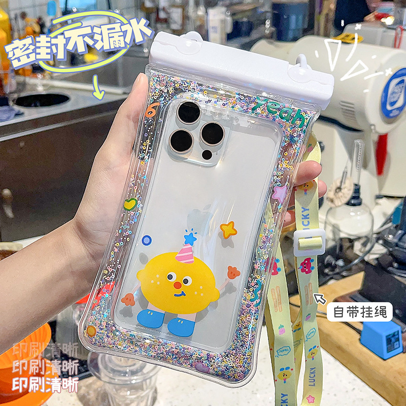 手机防水包装实物图