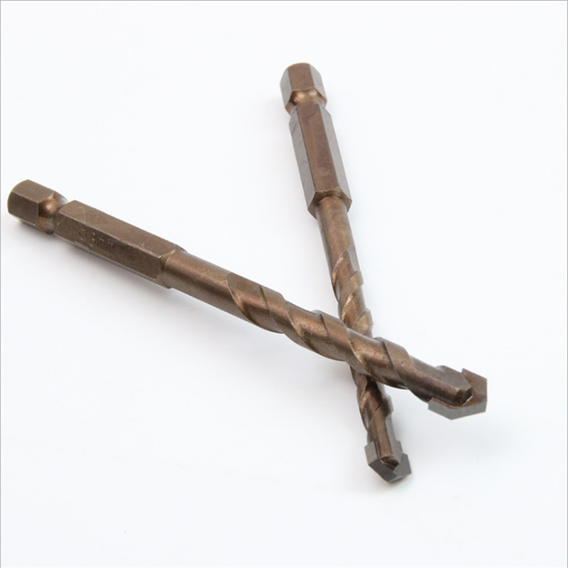 Multi-functional extended hexagonal king drill, ceramic wall drill, marble triangular drill, glass drill bit Item Picture