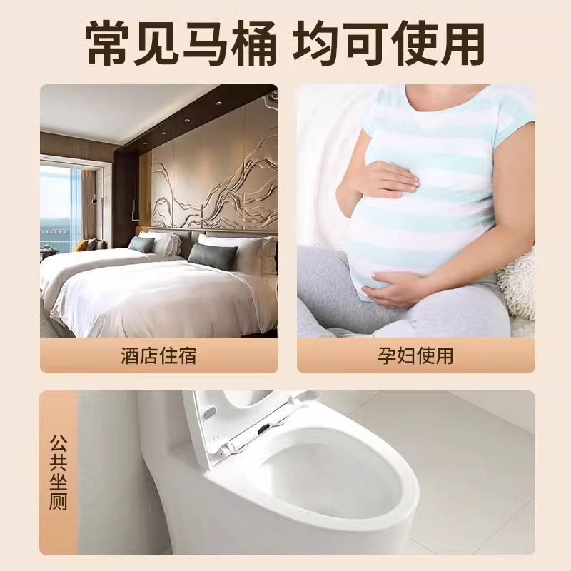 100-piece disposable toilet seat cover paper, hotel-specific travel maternity cover, portable toilet seat cover with fit Application Scenario