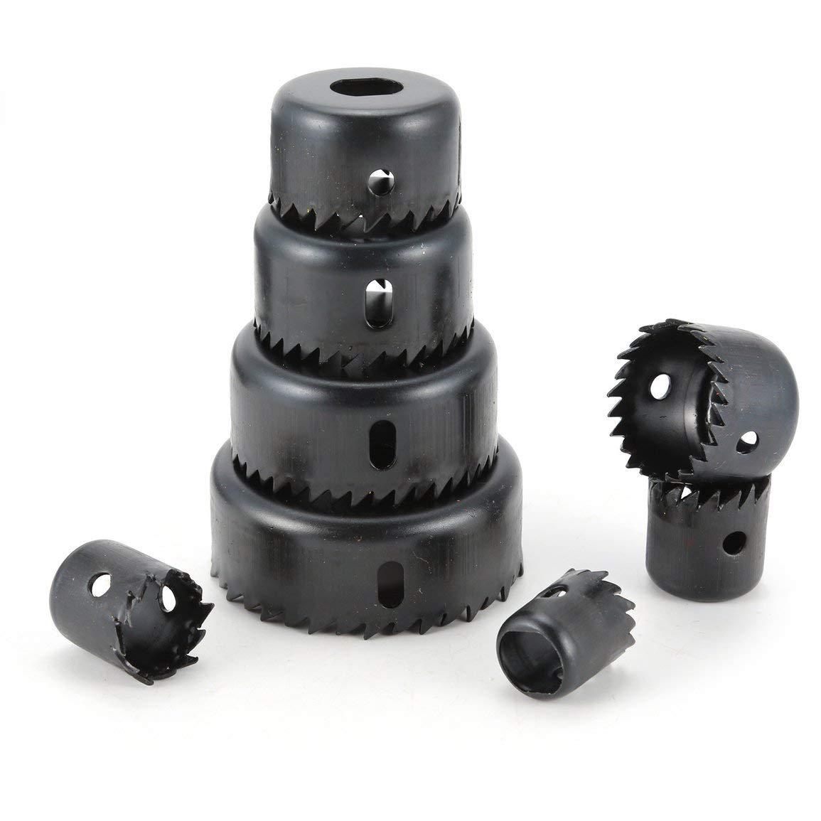 13-piece set of woodworking downlight hole opener, 5-piece set of gypsum board hole opener, 8-piece set of woodworking hole opener Specification image
