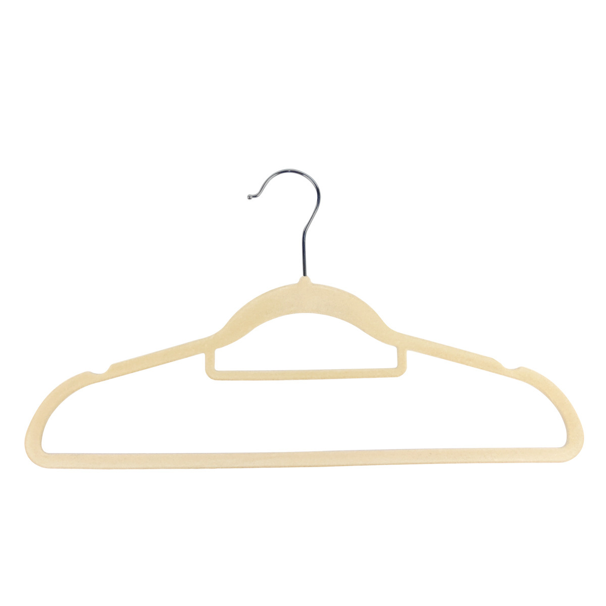 Cross-border flocking clothes rack, wardrobe wholesale, household hanging clothes, anti-slip and traceless shoulder corner clothes drying rack, dry and wet dual-purpose clothes support Item Picture