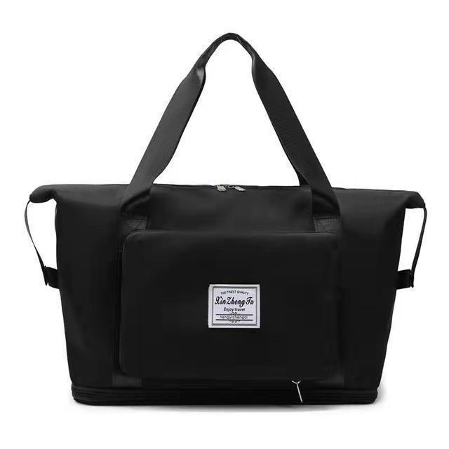 Folding travel bags, large-capacity dry-wet separation sports bags, yoga fitness bags, short-distance travel lightweight luggage bags undefined