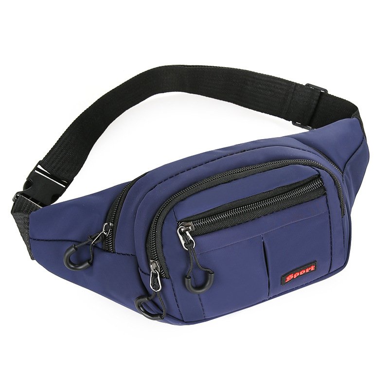 New waterproof waist bag, men's trendy single-shoulder crossbody bag, lightweight and sporty chest bag, women's stall supply undefined