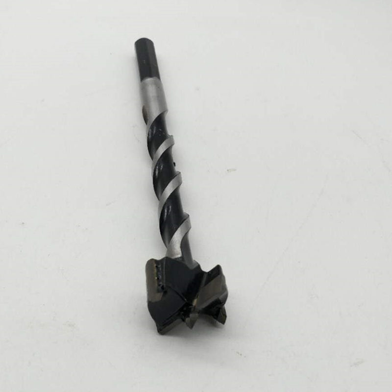 Hexagonal handle extended 18mm woodworking alloy hole opener, door lock cat's eye, high-speed steel plastic circular drilling bit details Picture